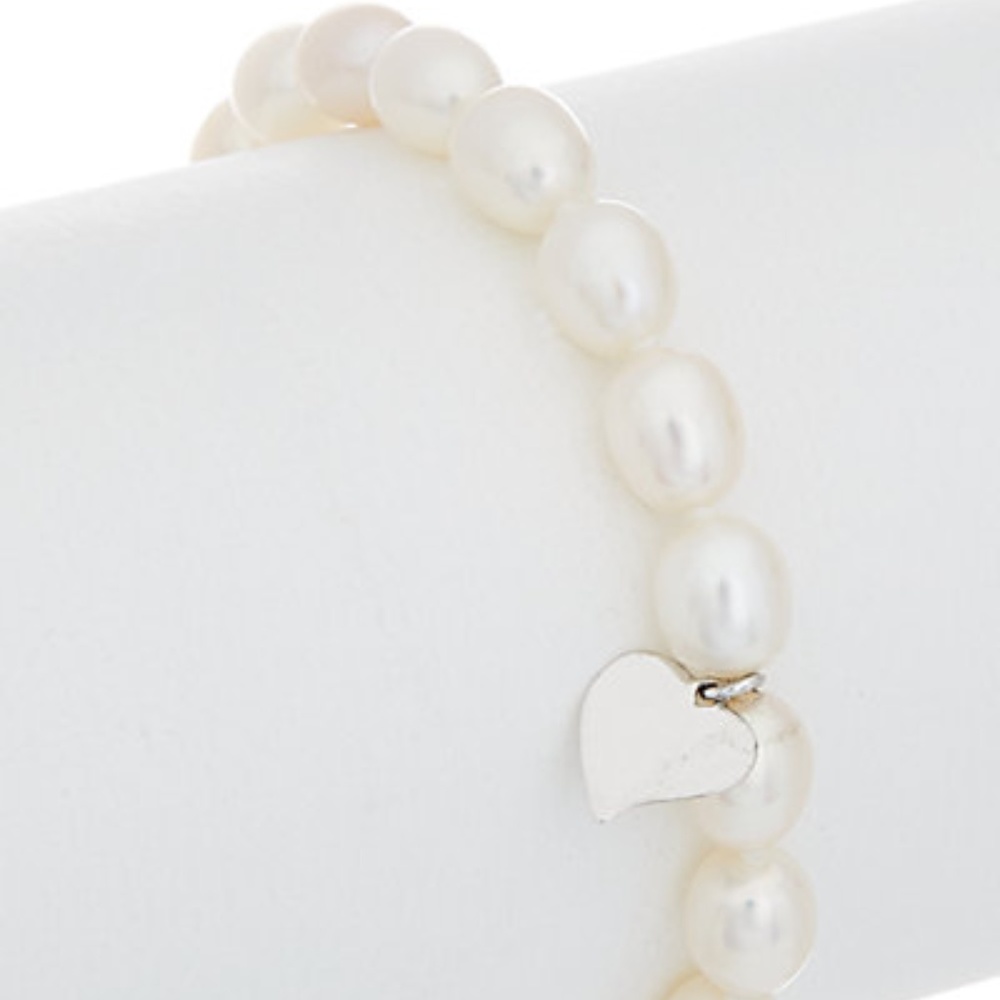 HONORA Freshwater Pearls with Silver Bracelet
